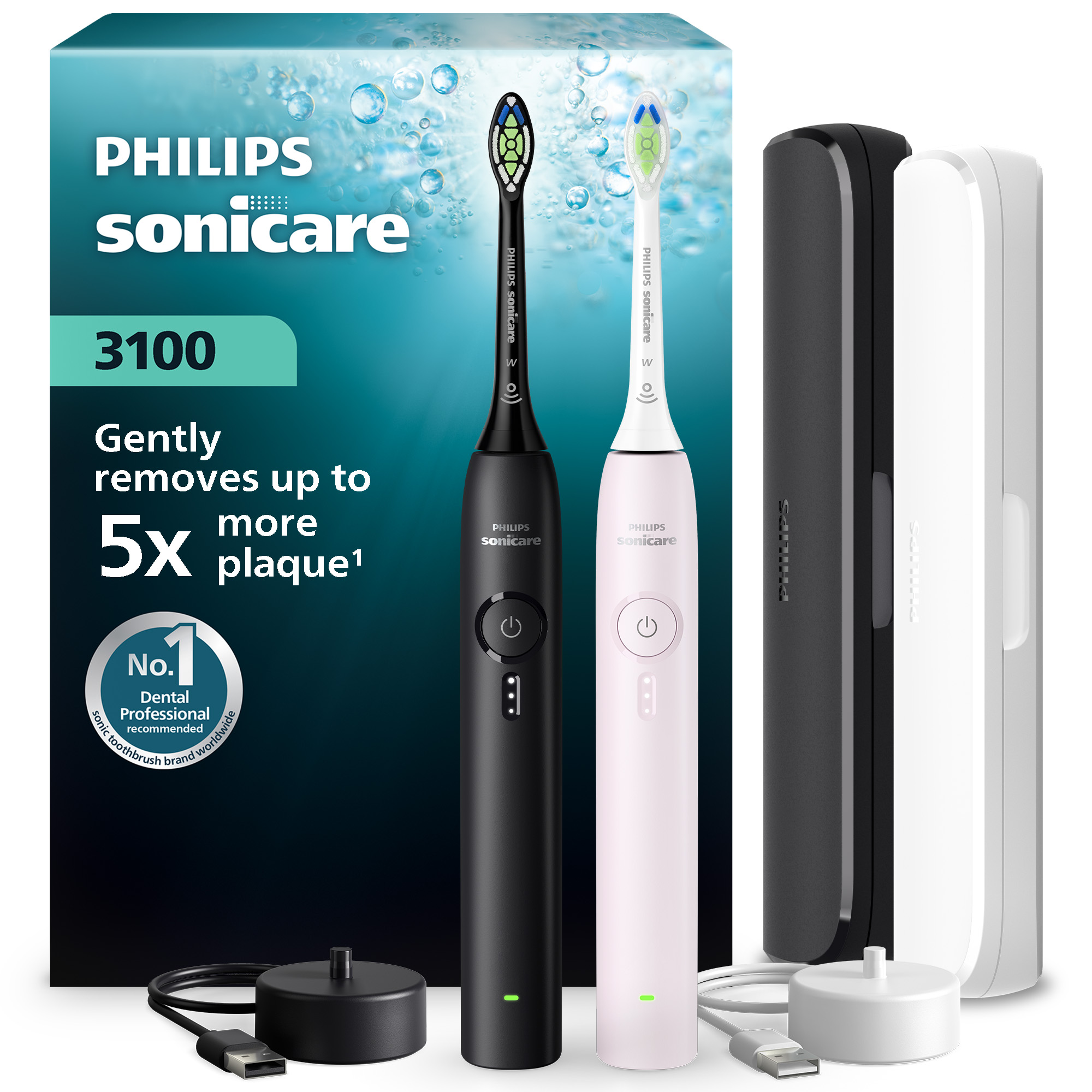 Sonická zubná kefka Philips Sonicare 3100 HX4072/42