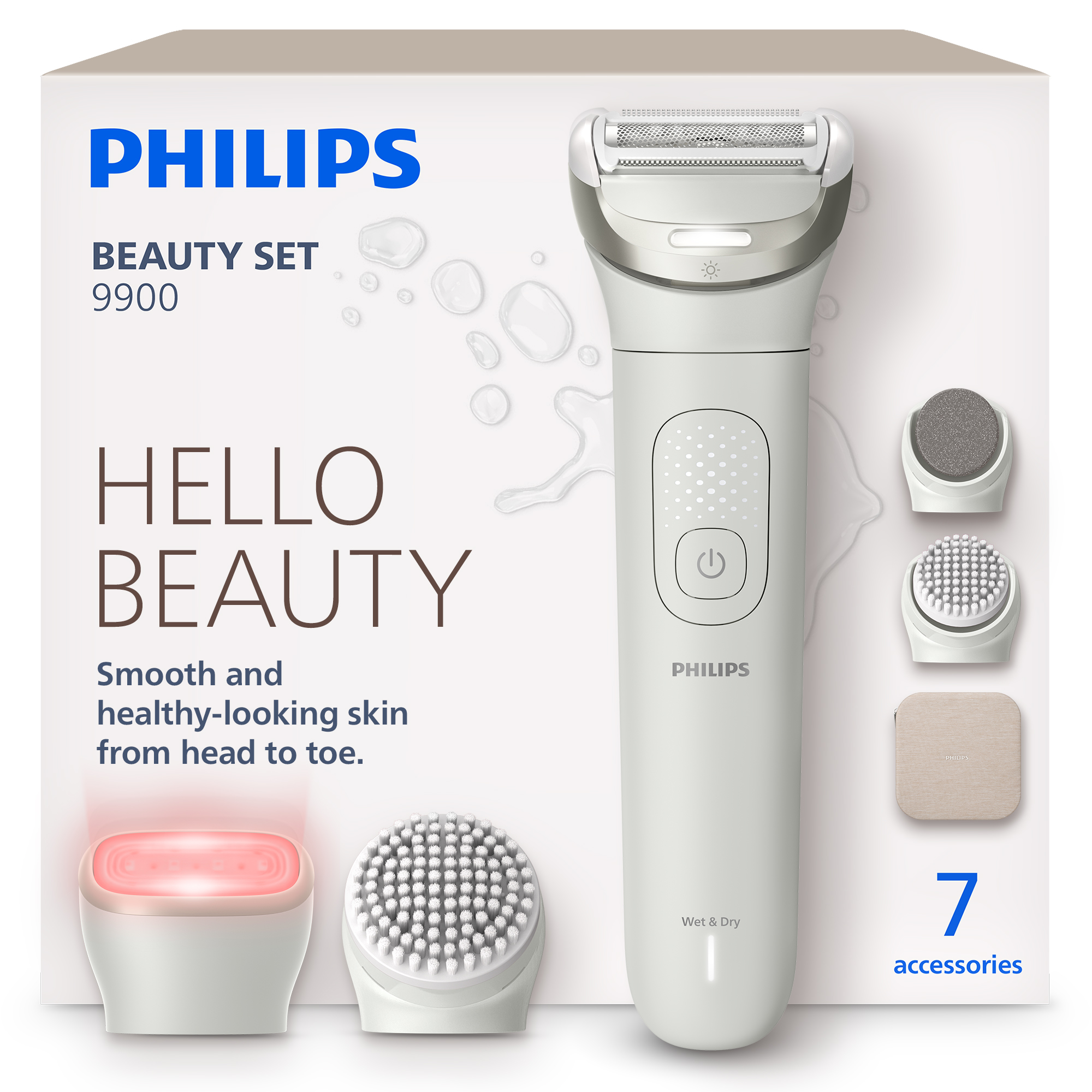 Epilátory Philips Wellness Kit pre hladkú pokožku