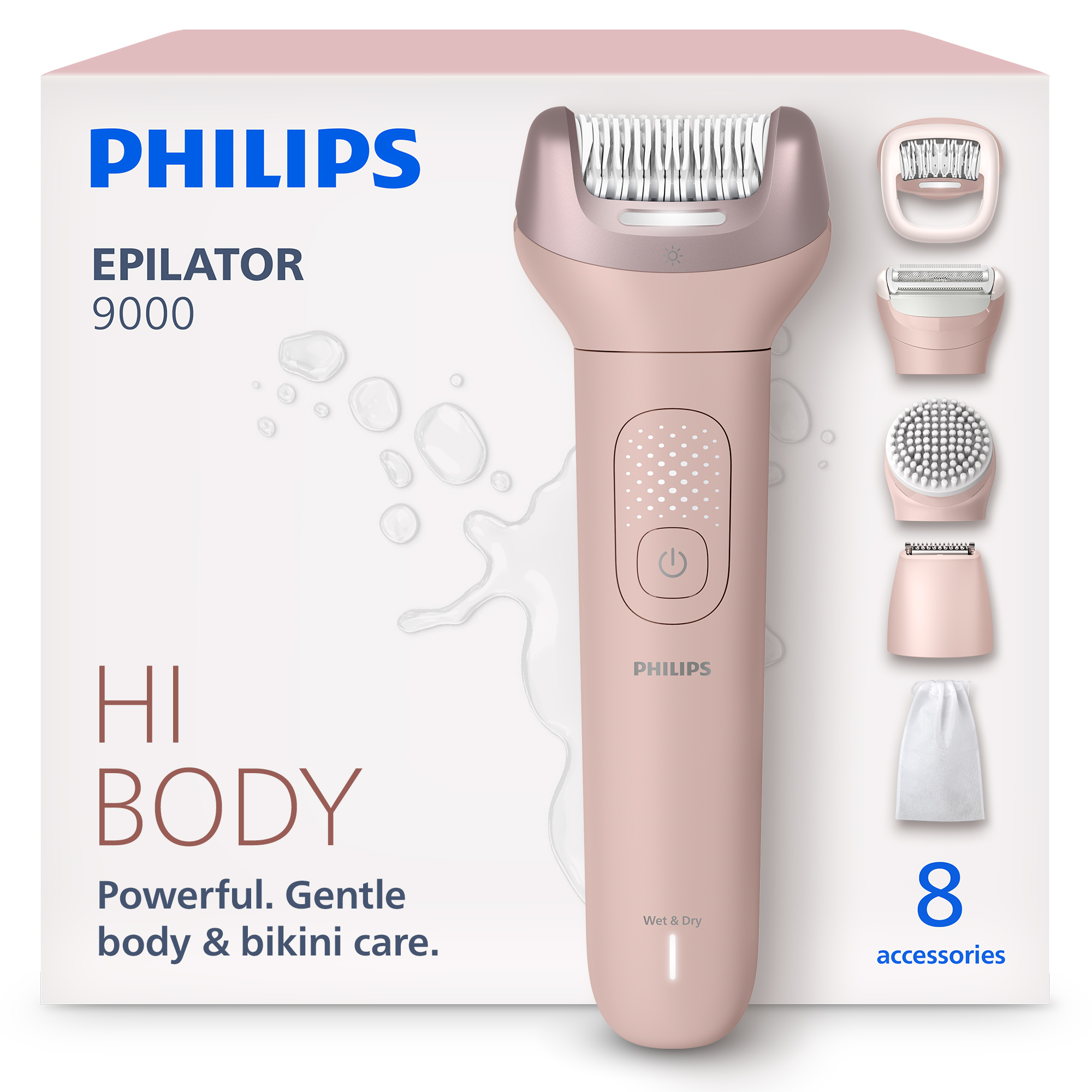 Epilátor Philips 8500 BRE719/00