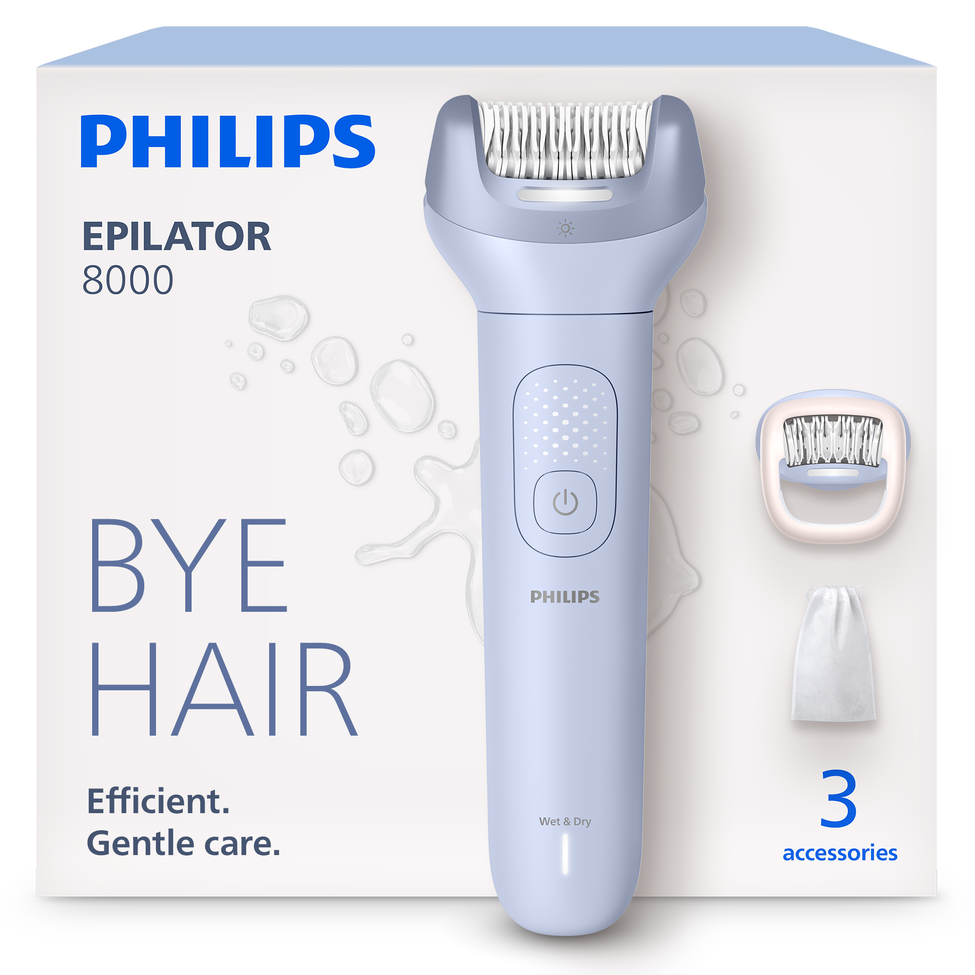 Epilátor Philips 8000 BRE708/00