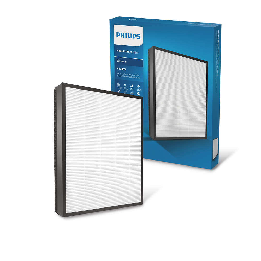 E-shop Originálny vymeniteľný filter FY3433/10 NanoProtect HEPA