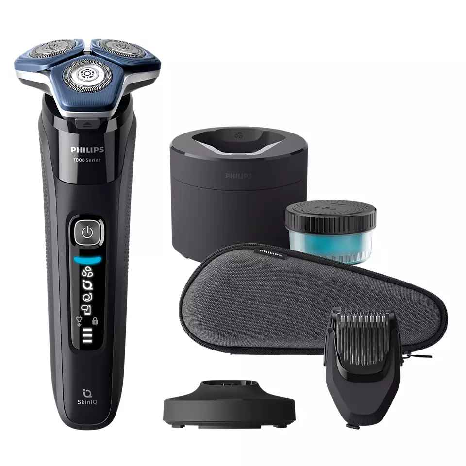 E-shop Pánsky elektrický holiaci strojček Philips Series 7000 Wet & Dry pre citlivú pleť S7886/58