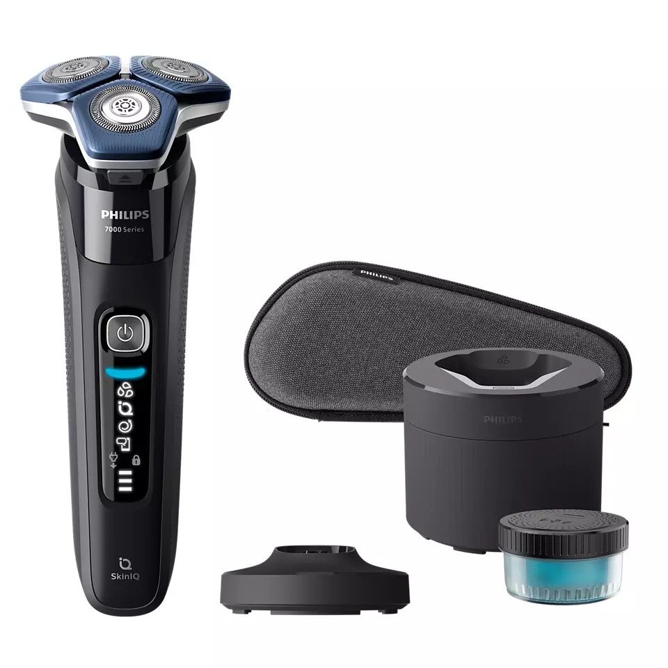 E-shop Pánsky elektrický holiaci strojček Philips Series 7000 Wet & Dry pre citlivú pleť S7886/55