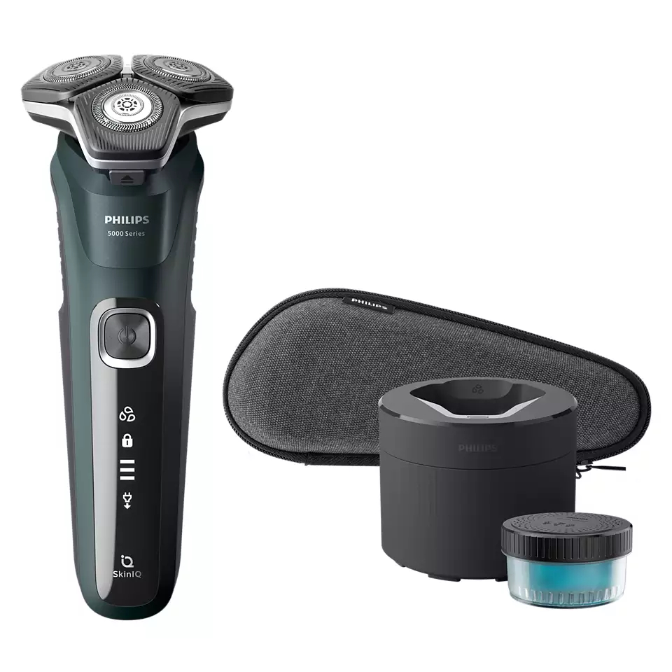 E-shop Pánsky elektrický holiaci strojček Philips Series 5000 Wet & Dry S5884/50