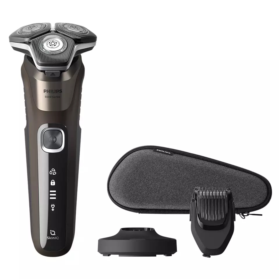 E-shop Pánsky elektrický holiaci strojček Philips Series 5000 Wet & Dry S5886/38