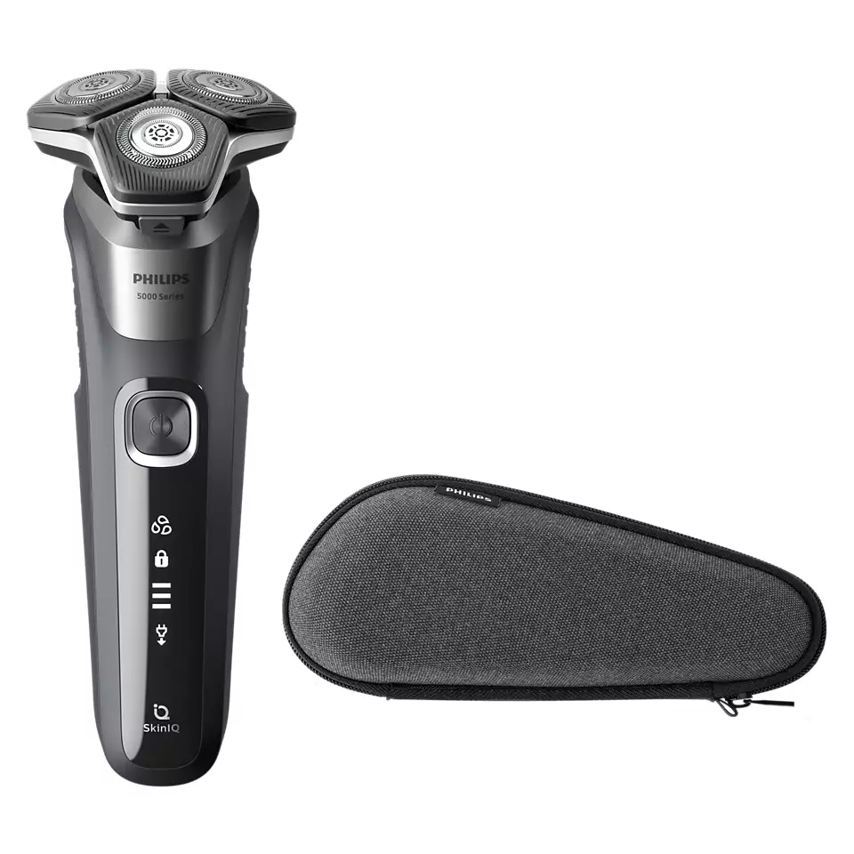 E-shop Pánsky elektrický holiaci strojček Philips Series 5000 Wet & Dry S5887/30