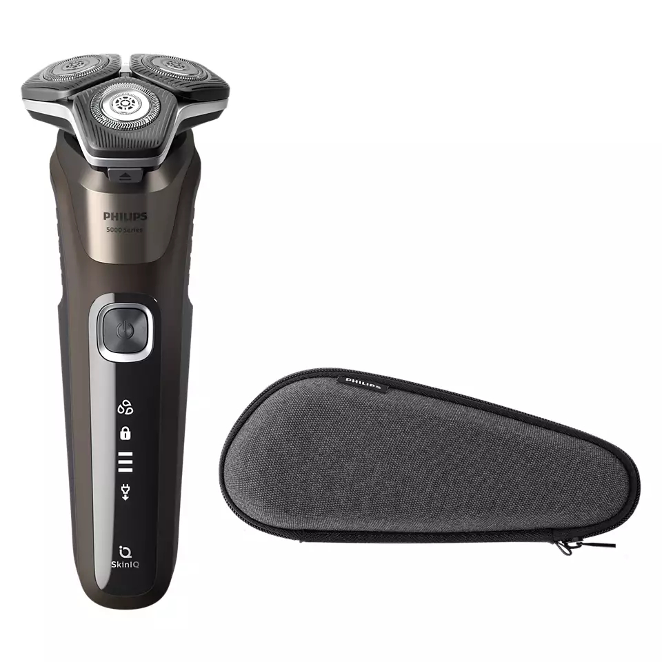 E-shop Pánsky elektrický holiaci strojček Philips Series 5000 Wet & Dry S5886/30