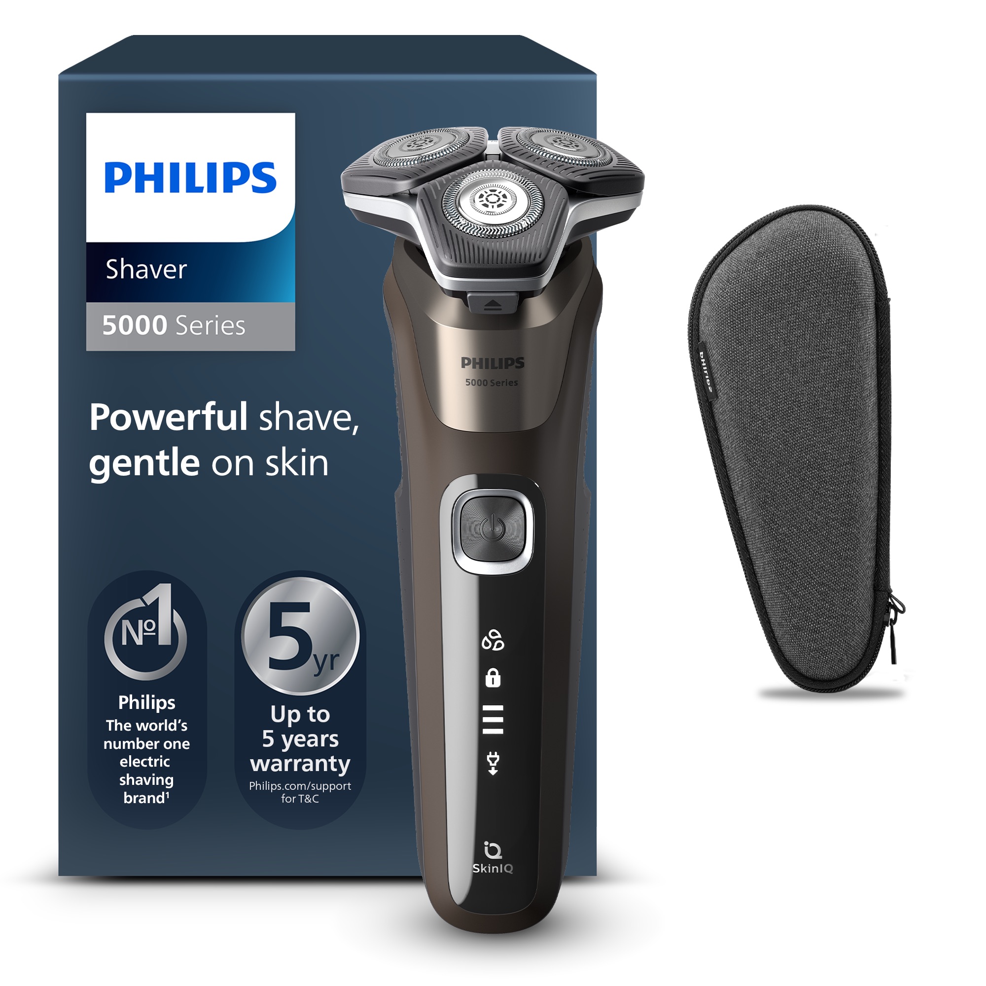 Pánsky elektrický holiaci strojček Philips Series 5000 Wet & Dry  S5886/30