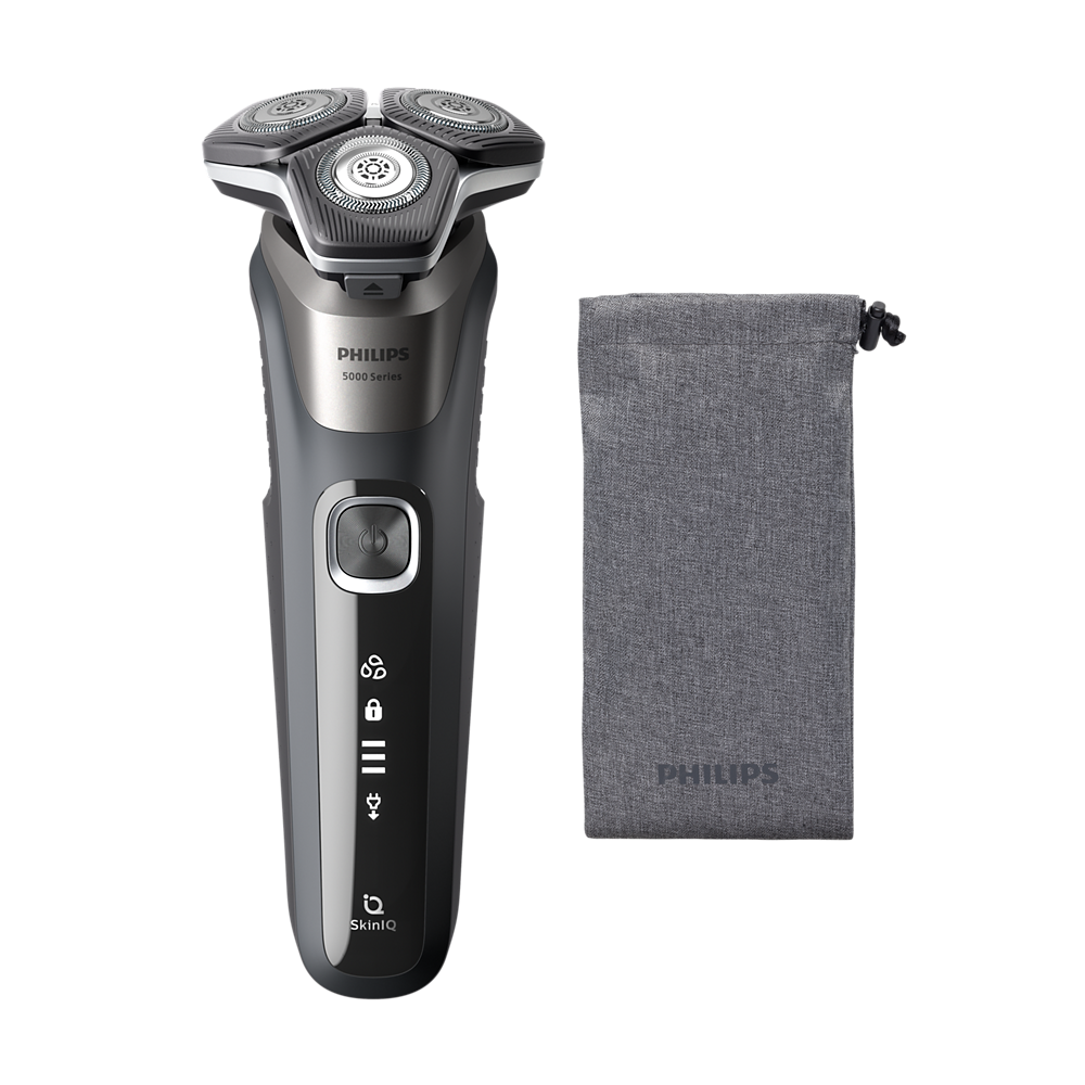E-shop Pánsky elektrický holiaci strojček Philips Series 5000 Wet & Dry S5887/10
