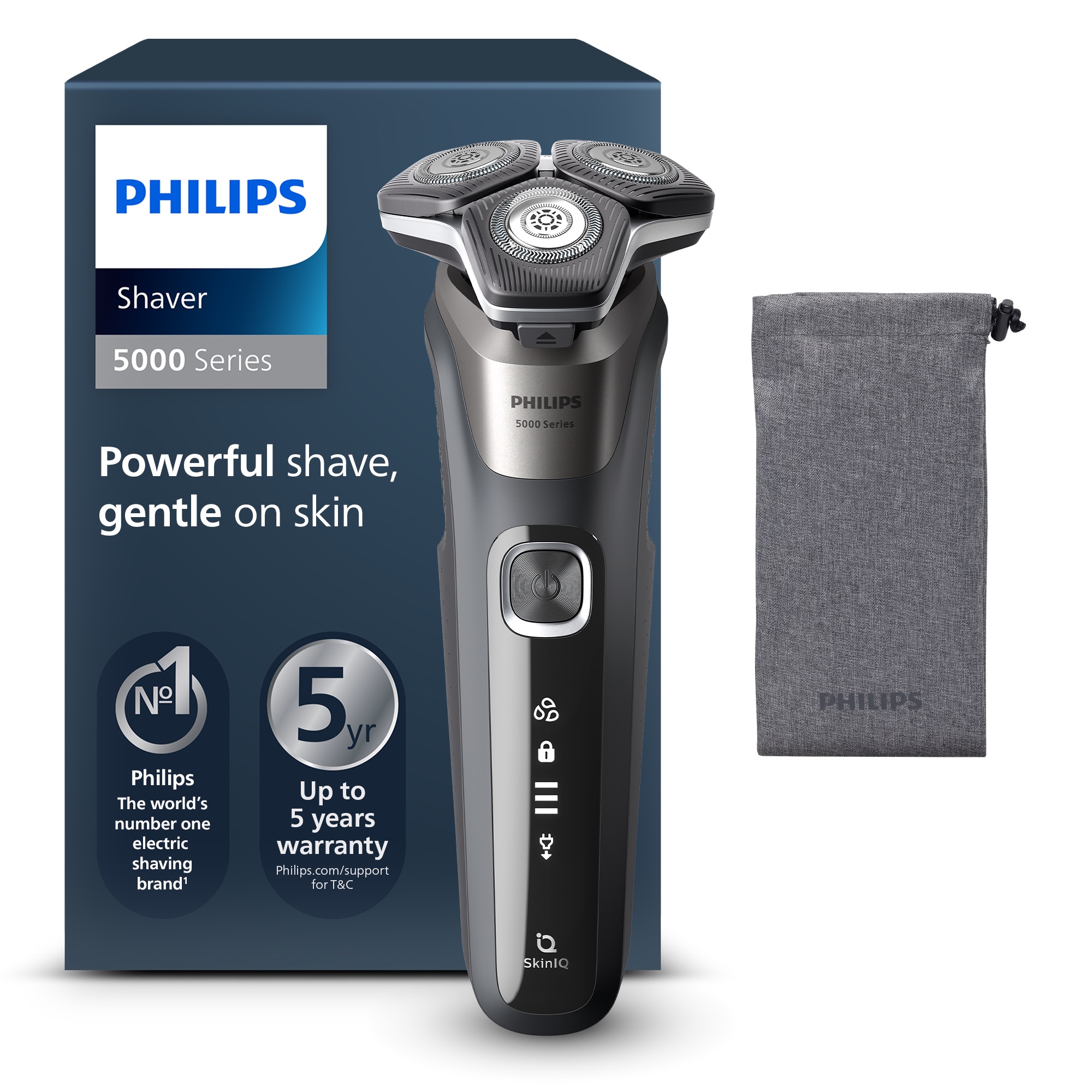 Pánsky elektrický holiaci strojček Philips Series 5000 Wet & Dry  S5887/10
