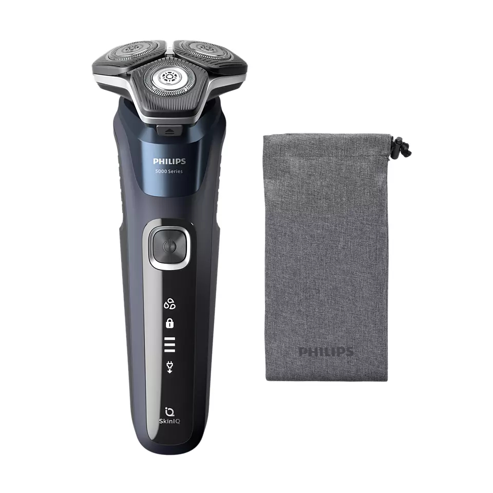 E-shop Pánsky elektrický holiaci strojček Philips Series 5000 Wet & Dry S5885/10