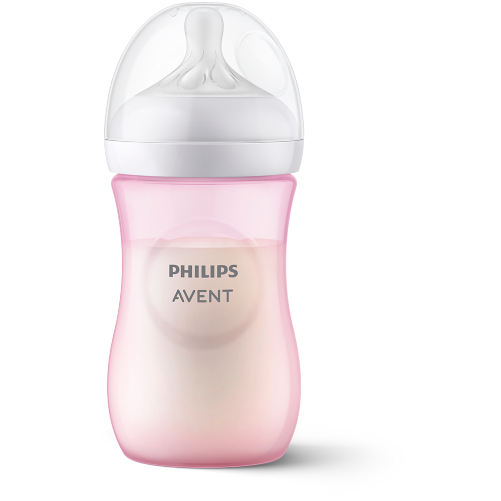 E-shop Fľaša Philips Avent Natural Response 260 ml, 1m+, 1 ks, Rúžová SCY903/11