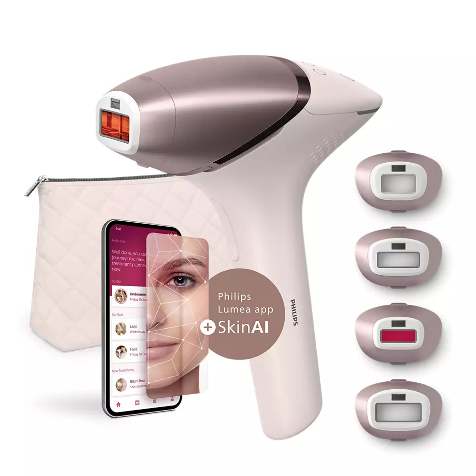 E-shop IPL epilátor Philips Lumea Series 9900 SkinAI BRI977/00