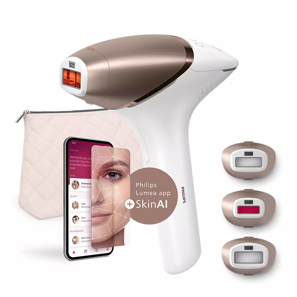 E-shop IPL epilátor Philips Lumea Series 9900 SkinAI BRI973/00