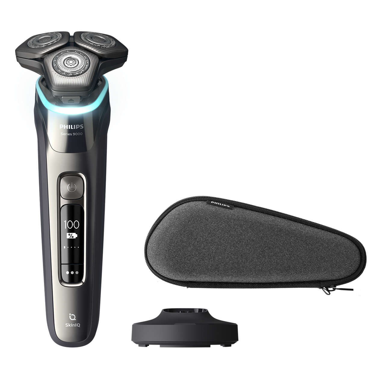 E-shop Pánsky elektrický holiaci strojček Philips Series 9000 Wet & Dry S9974/35