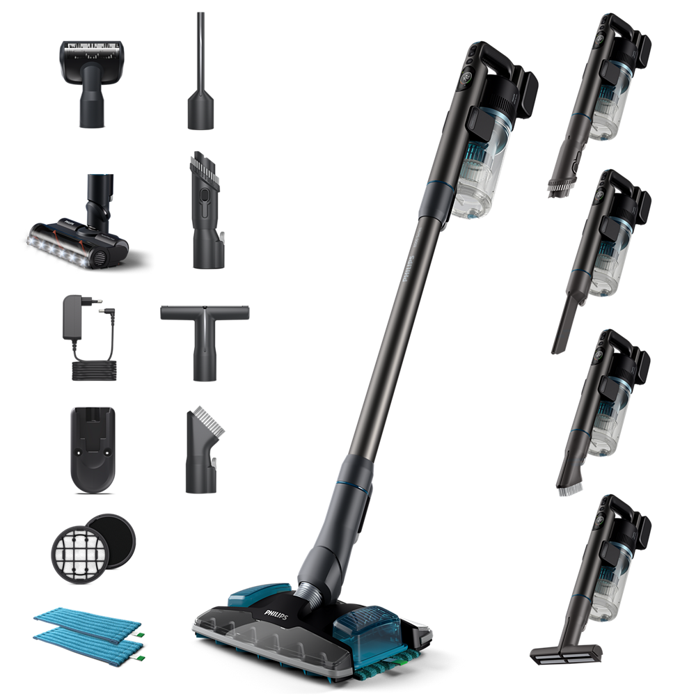 E-shop Series 8000 XC8057/01 Bezdrôtový vysávač Complete