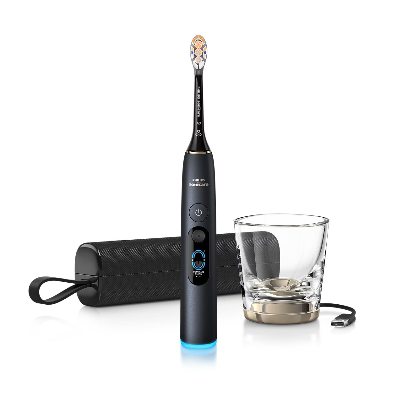 Sonická elektrická zubná kefka Philips Sonicare 9900 HX9813/92