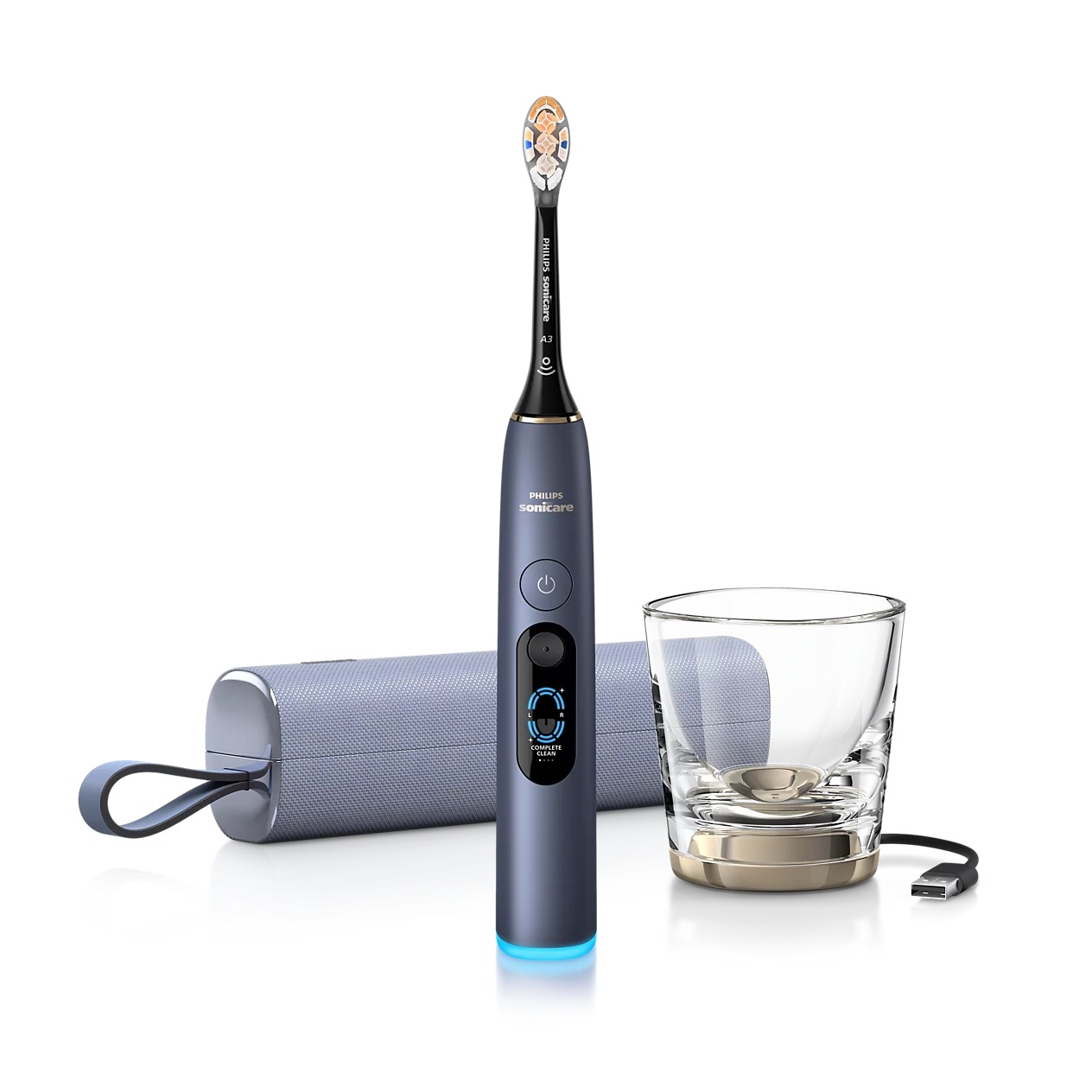 Sonická elektrická zubná kefka Philips Sonicare 9900 HX9813/98