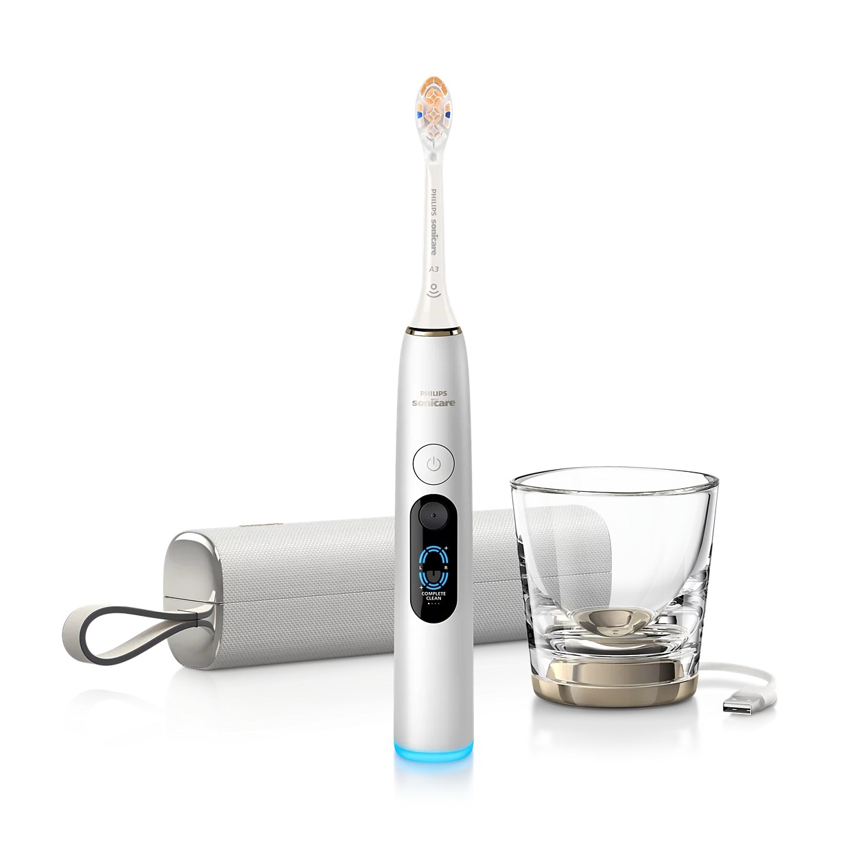 Sonická elektrická zubná kefka Philips Sonicare 9900 HX9813/91
