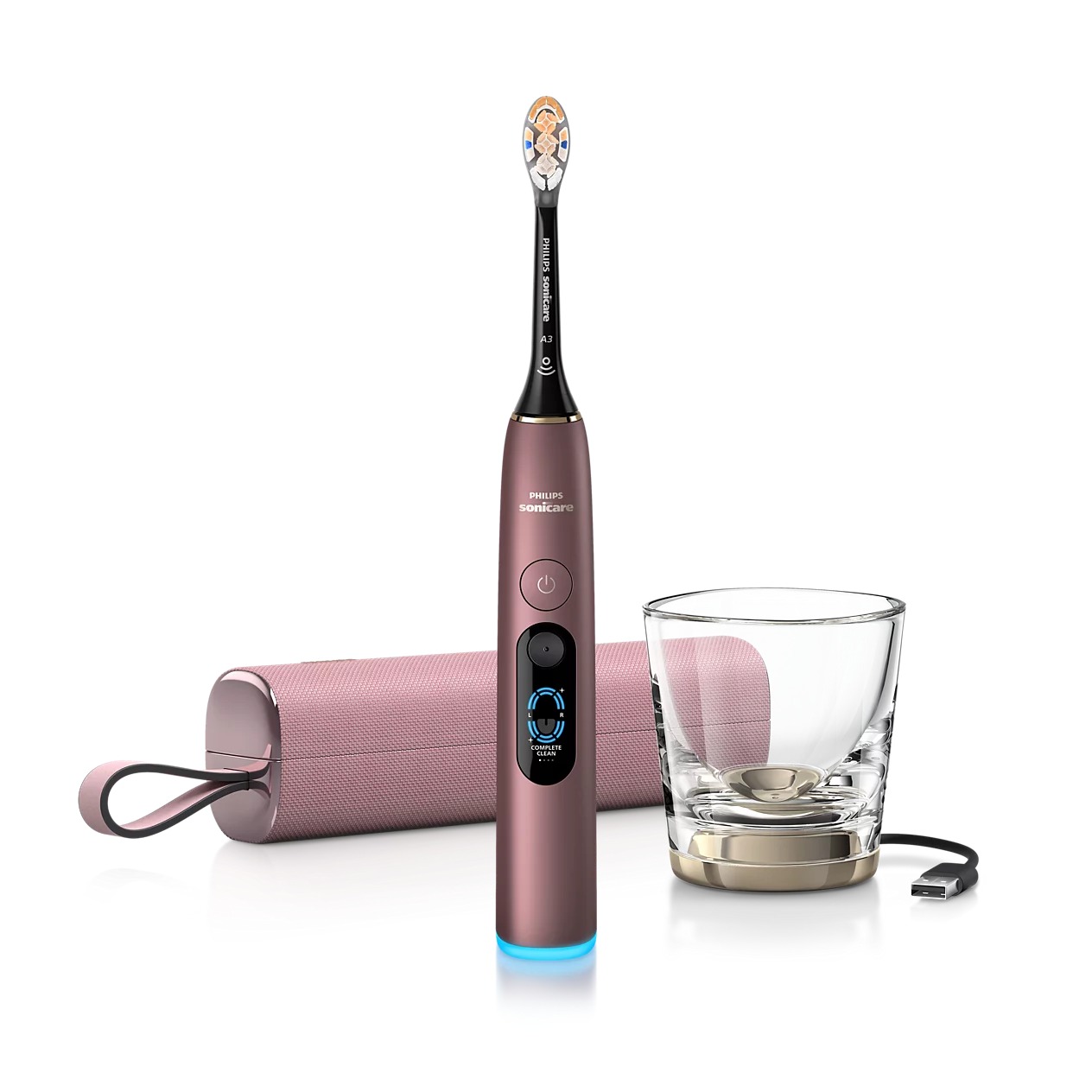 Sonická elektrická zubná kefka Philips Sonicare 9900 HX9813/95
