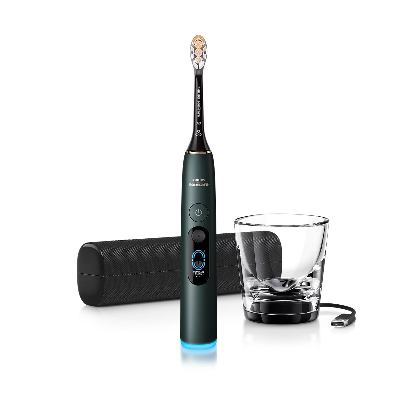Sonická elektrická zubná kefka Philips Sonicare 9000 HX9213/84