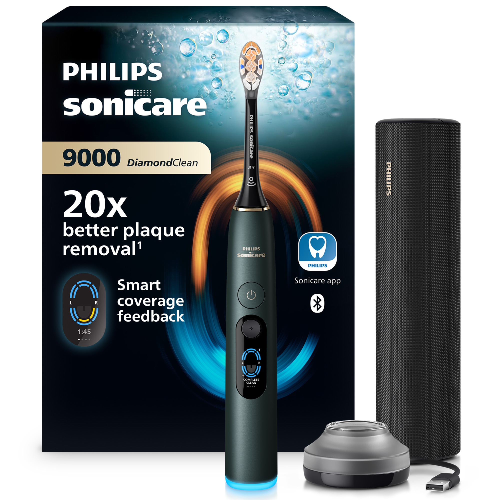 Elektrická zubná kefka Philips Sonicare 9000 HX9212/84