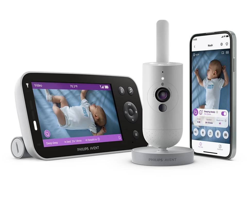 Pestúnka Philips Avent inteligentná detská video pestúnka SCD973/26