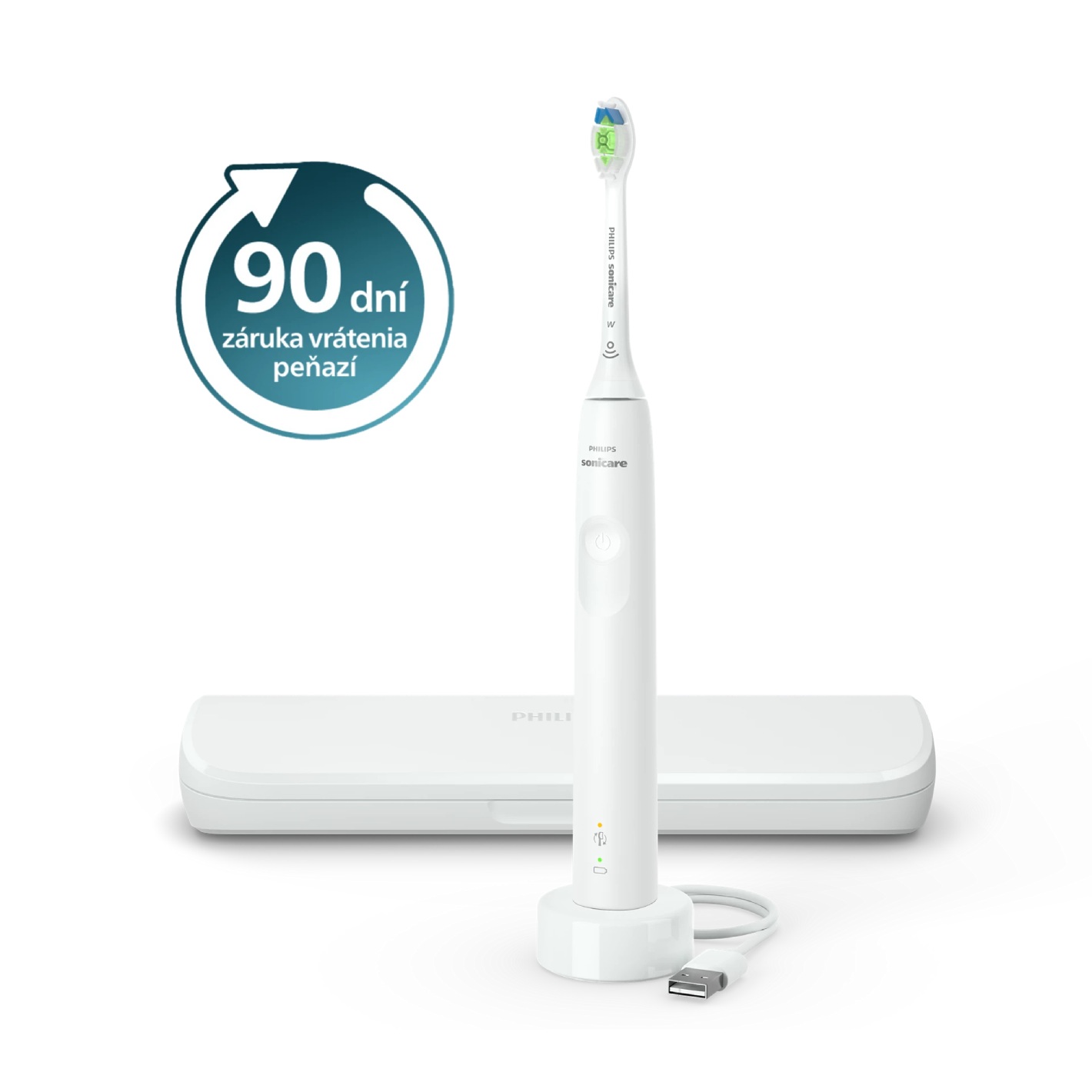 E-shop Sonická zubná kefka Philips Sonicare 4100 White HX3683/33