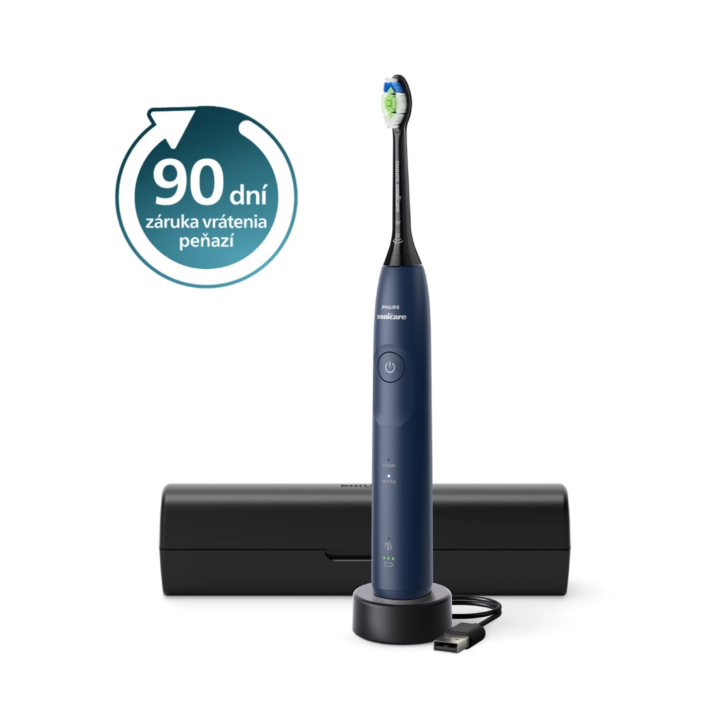 E-shop Sonická zubná kefka Philips Sonicare 5500 Navy Blue HX7113/01
