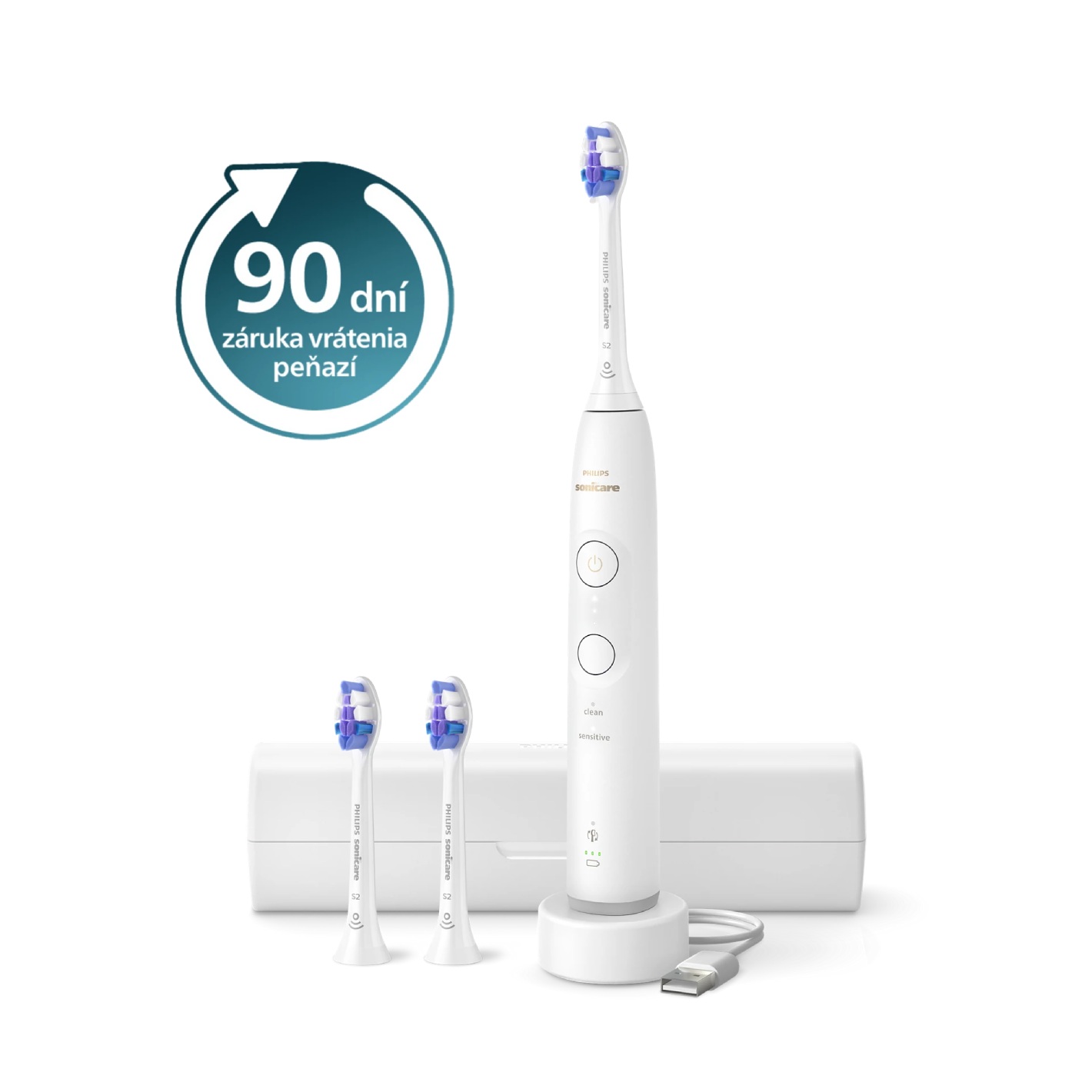 E-shop Sonická zubná kefka Philips Sonicare 6100 White HX7400/02