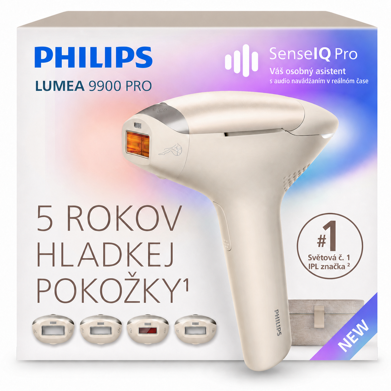 IPL Epilátor Philips Lumea Series 9900 Pro BRC342/00