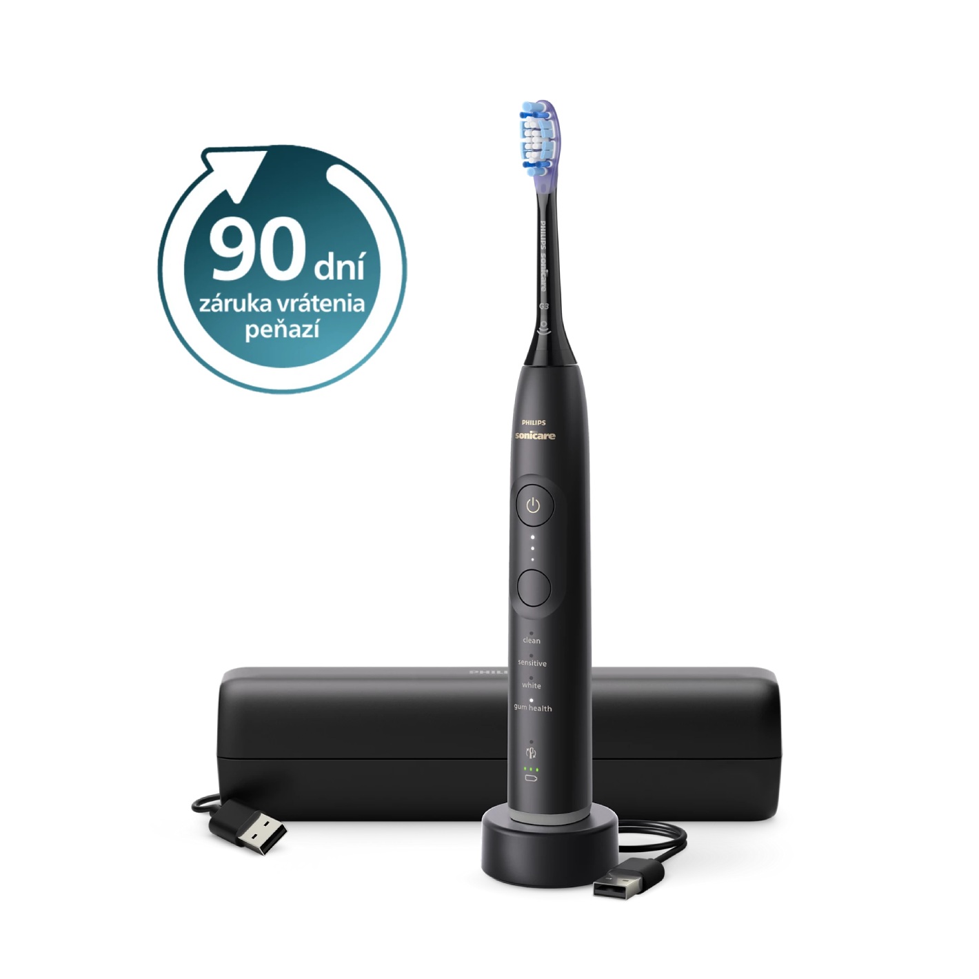 E-shop Sonická zubná kefka Philips Sonicare 7100 Black HX7421/01