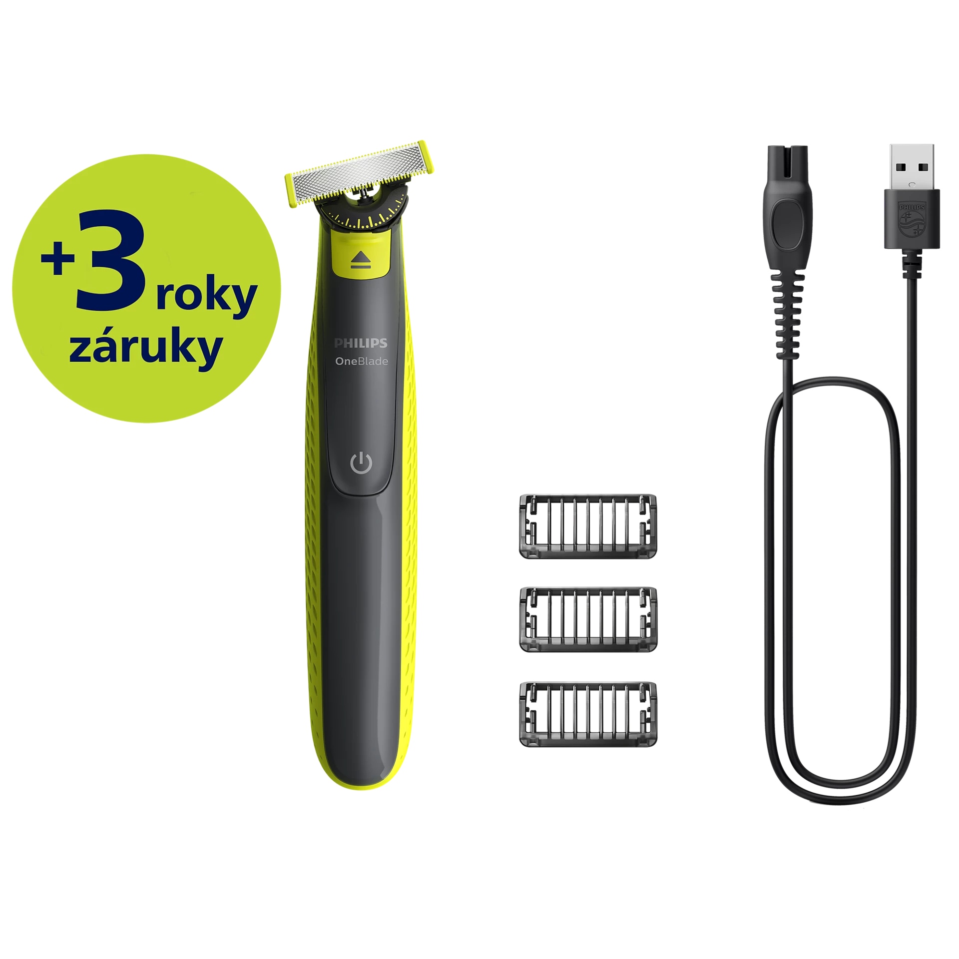 E-shop Hybridný zastrihávač Philips OneBlade Pro 360 na tvár QP2724/23