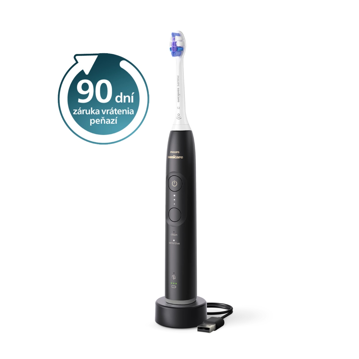 E-shop Sonická zubná kefka Philips Sonicare 6100 Black HX7401/01