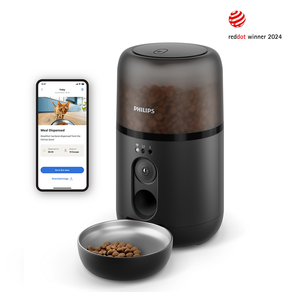 E-shop Pet Series PAW5320/02 Inteligentné kŕmidlo s kamerou