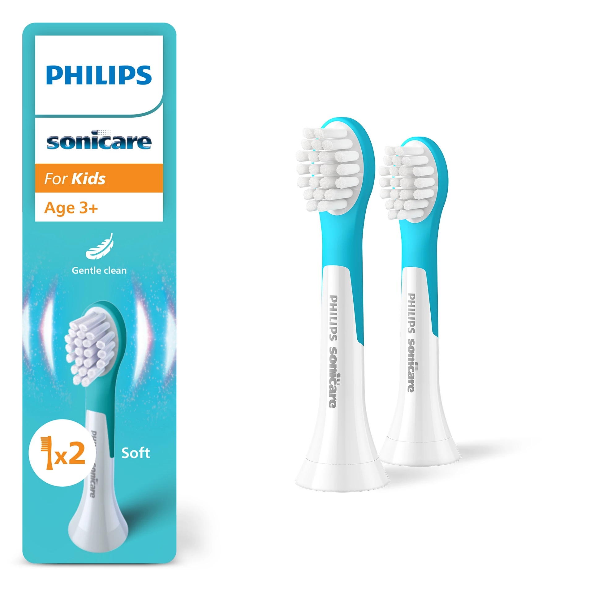 E-shop Náhradná hlavica Philips Sonicare for Kids Mini pre deti od 3 rokov, 2ks HX6032/90