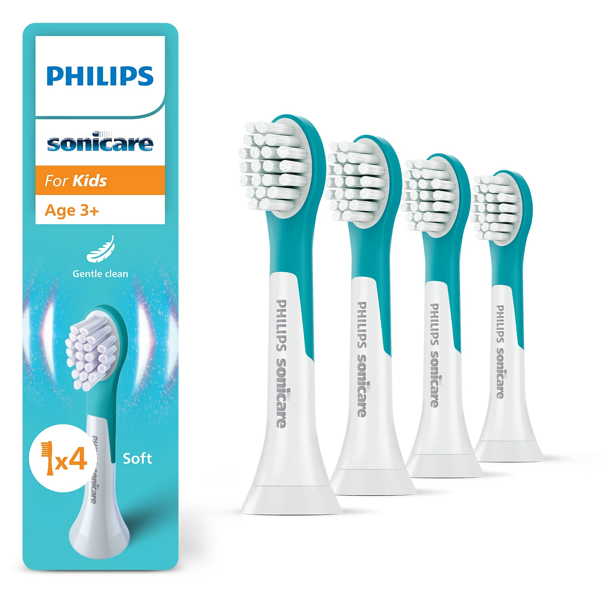 E-shop Náhradná hlavica Philips Sonicare for Kids Mini pre deti od 3 rokov, 4ks HX6034/90