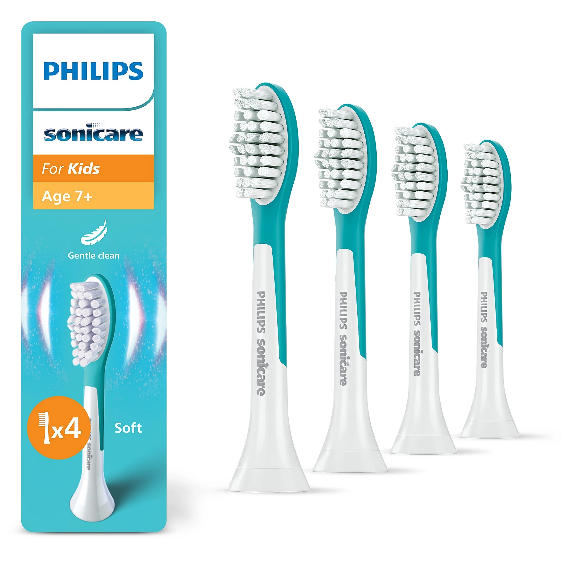 E-shop Náhradná hlavica Philips Sonicare for Kids Mini pre deti od 7 rokov, 4ks HX6044/90