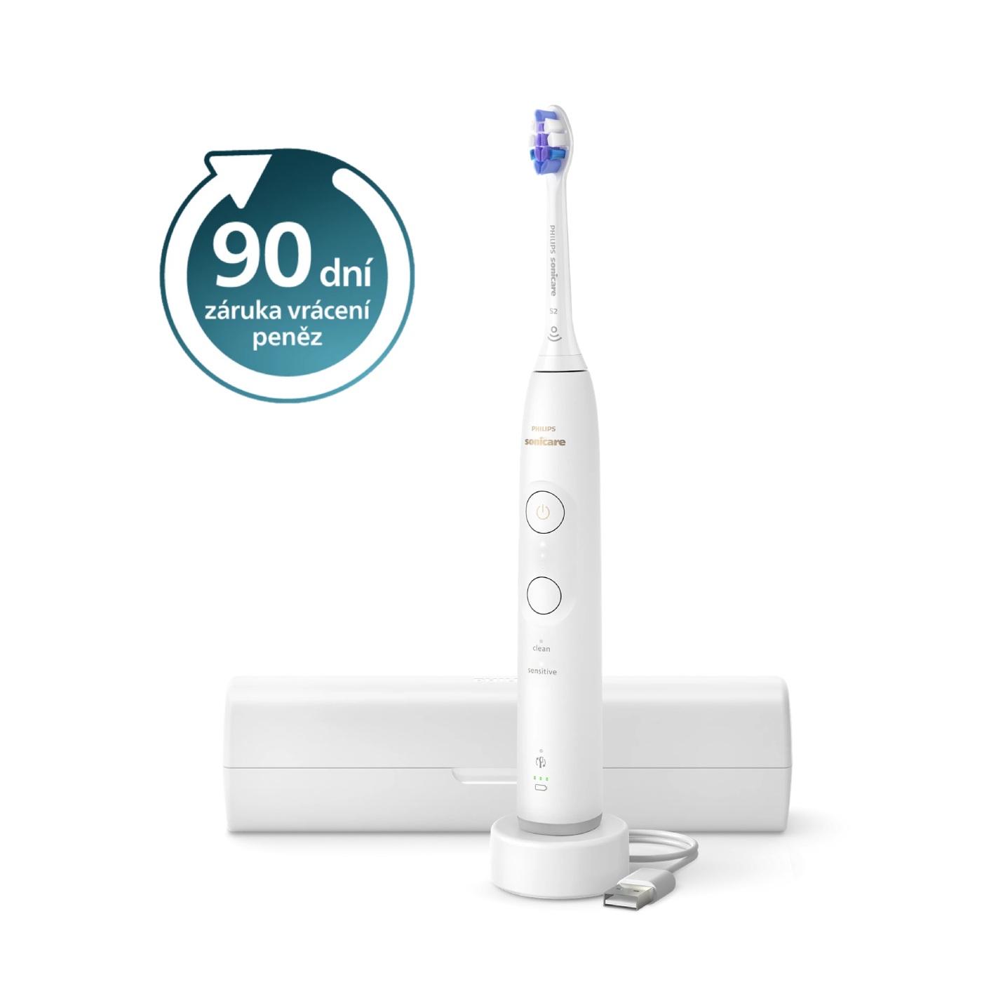 E-shop Sonická zubná kefka Philips Sonicare 6100 White HX7400/06