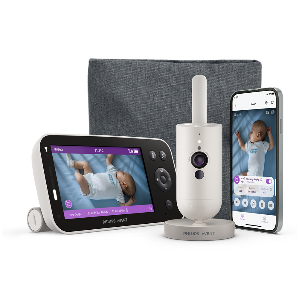 E-shop Pestúnka Philips Avent Premium inteligentná detská video pestúnka SCD971/26