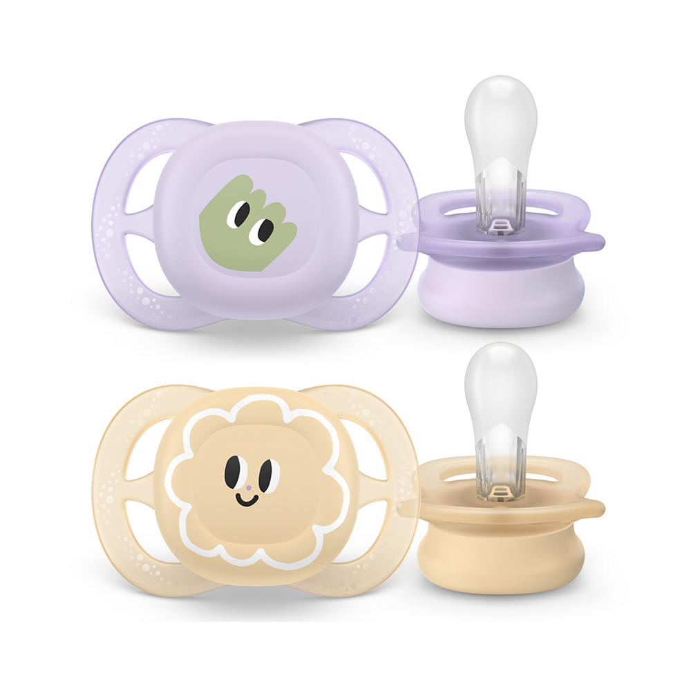 E-shop Cumlík Philips Avent Ultrastart 0-2m, obrázok dievča, 2ks SCF075/03