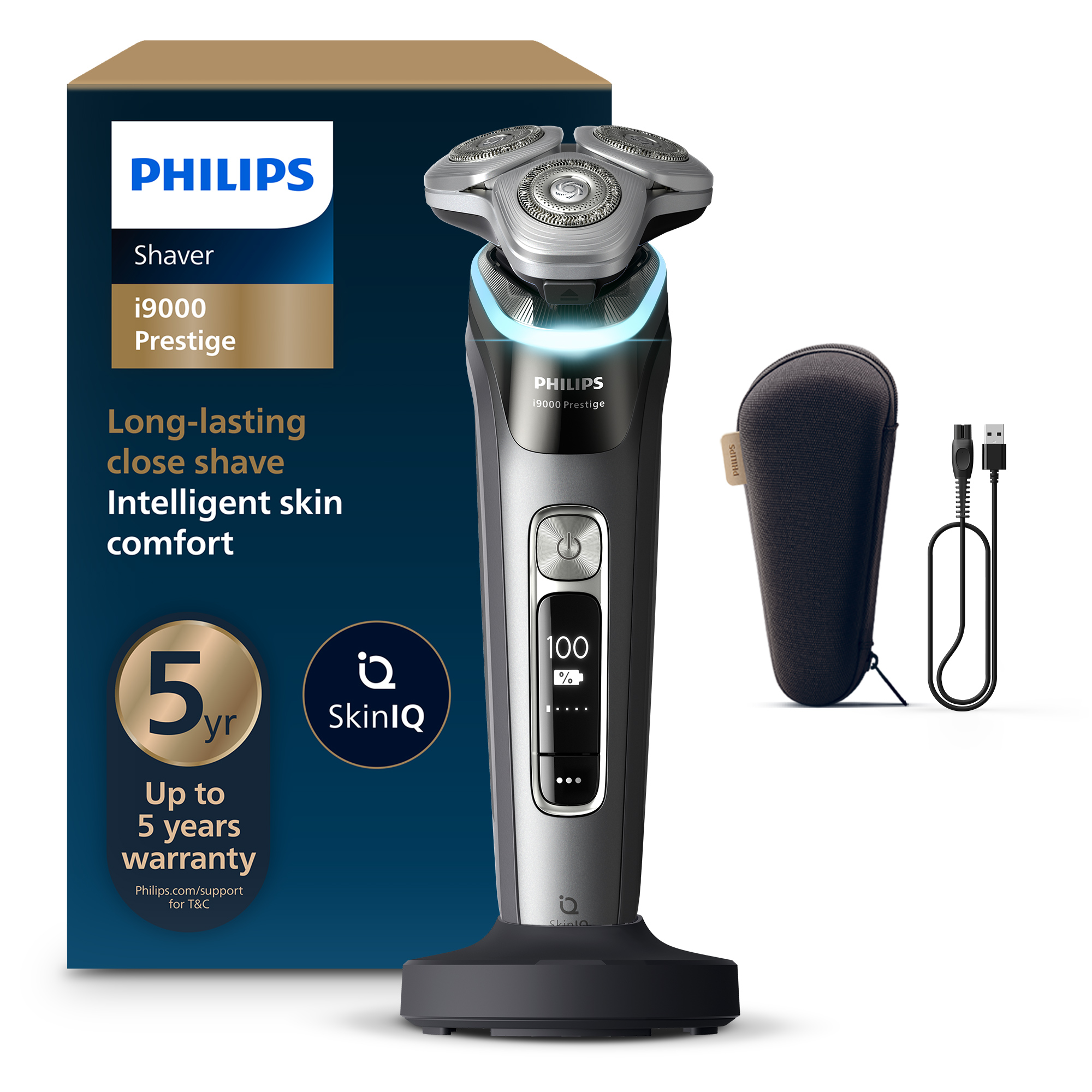Pánsky elektrický holiaci strojček Philips Series i9000 XP9202/10