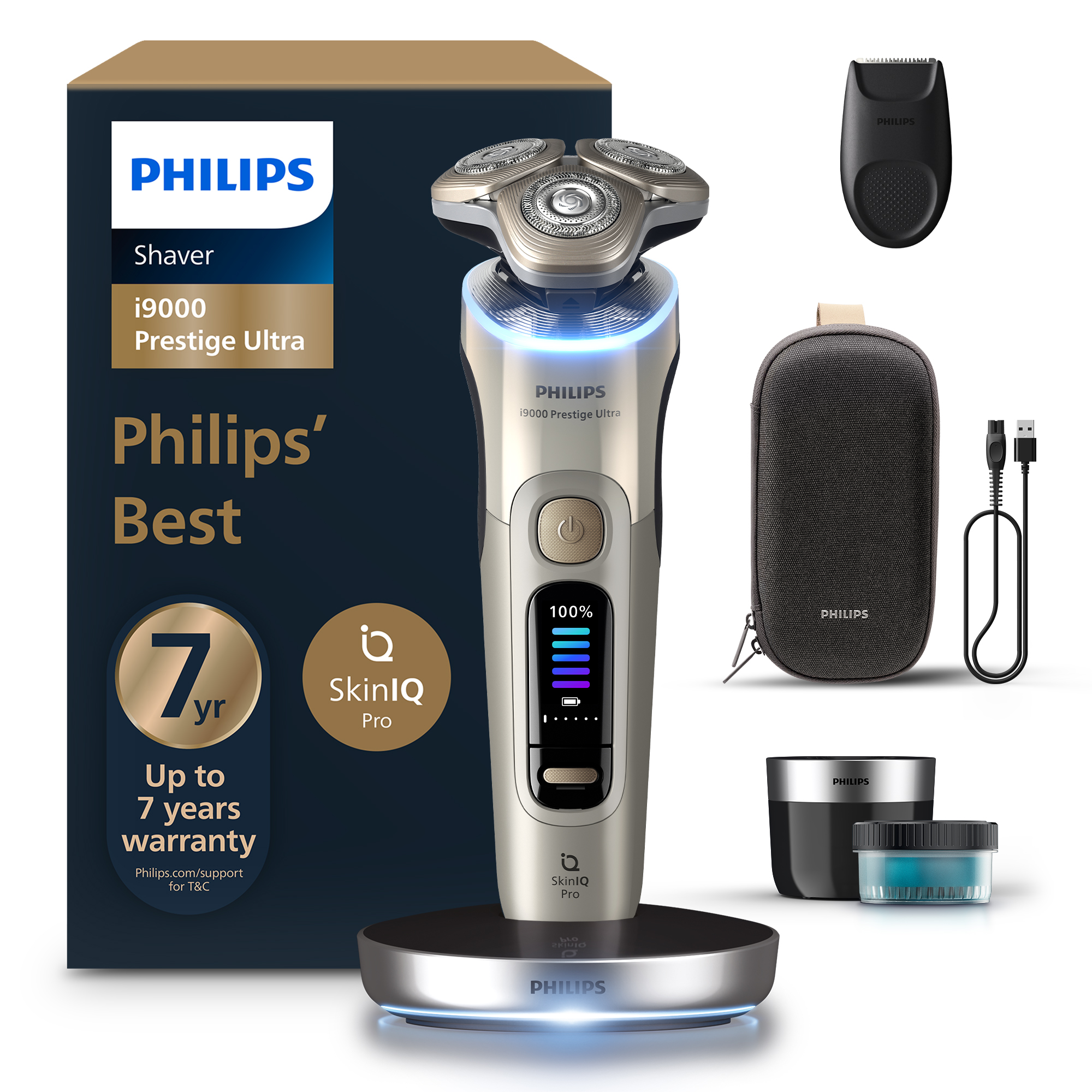 Pánsky elektrický holiaci strojček Philips Series i9000 Prestige Ultra XP9403/31