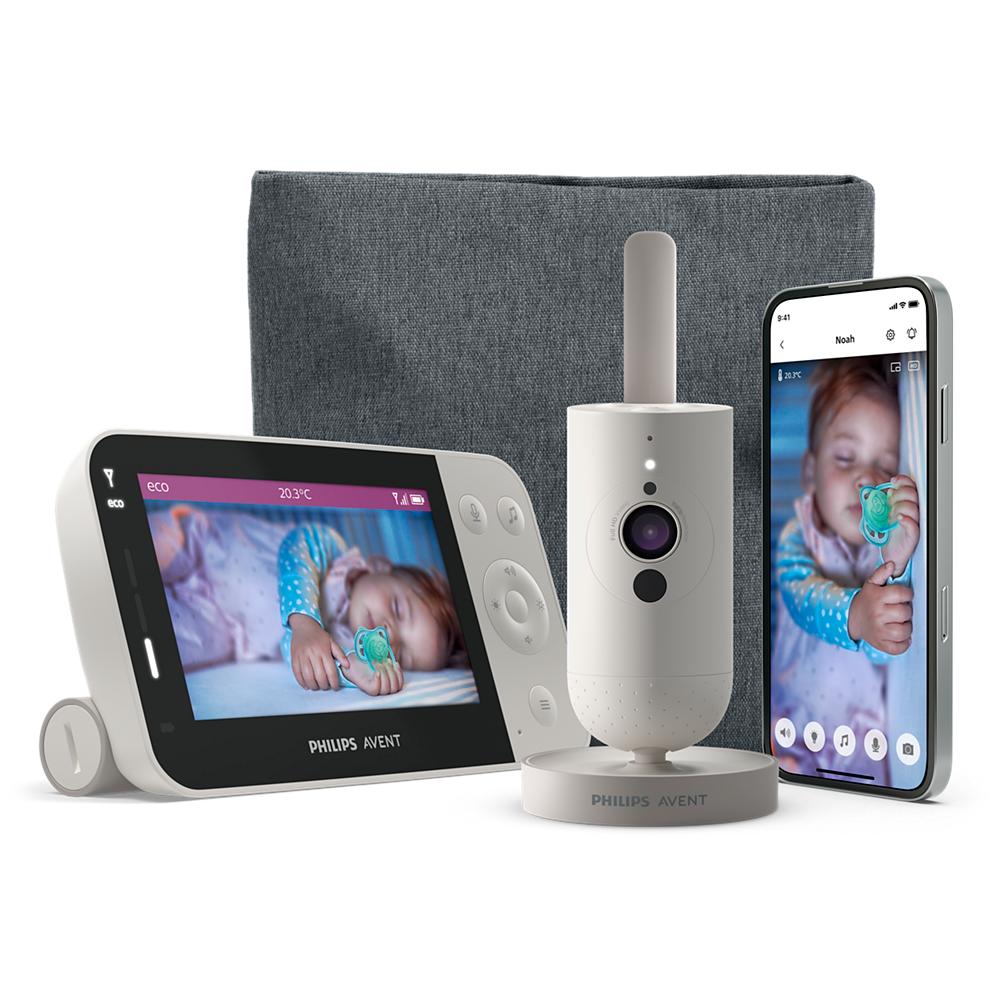 E-shop Pestúnka Philips Avent inteligentná detská video pestúnka SCD953/26