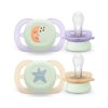 Philips Avent Ultrastart nočný 0-2m, obr. dievča, 2 ks  Cumlík