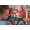 Philips Avent s poháriky na materské mlieko  Manuálna odsávačka materského mlieka