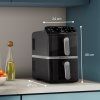 Philips 4000 series Airfryer Poschodový Dual Basket NA461/00