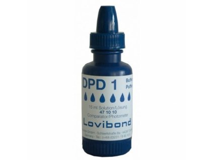 lovibond dpd1 tekute reagencie modra flaska 15 ml