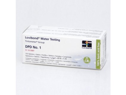 lovibond dpd no 1 tabletkove reagencie na volny chlor 100 ks
