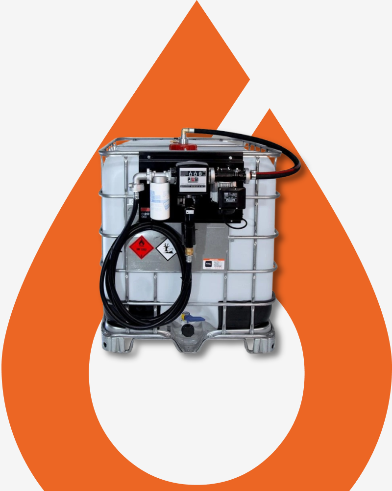 Výdejní  IBC nádrže